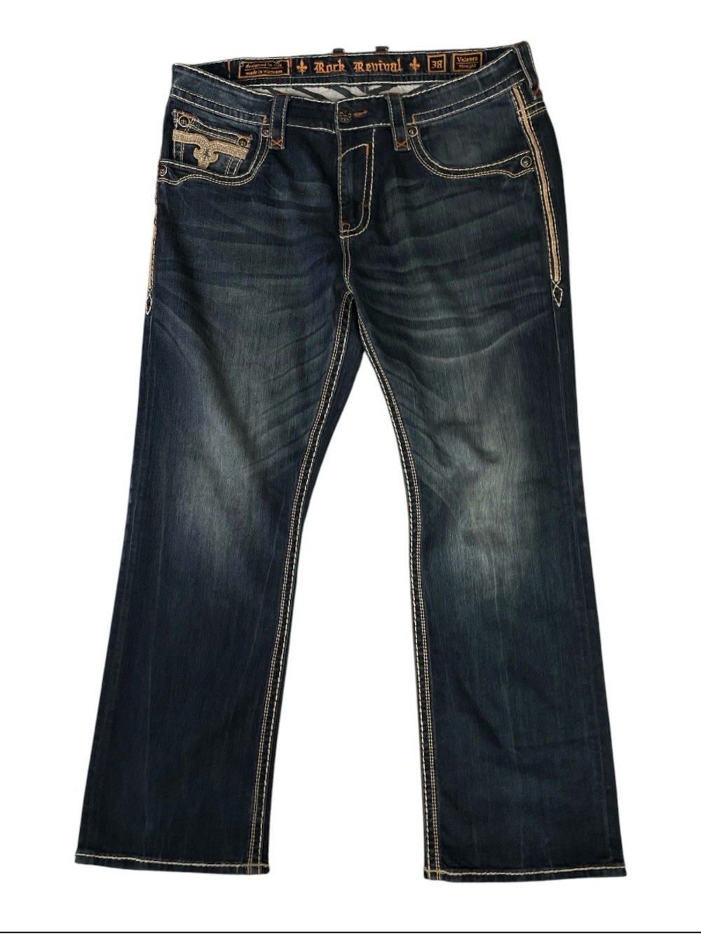 Rock Revival Valance Straight Jean Men’s 38